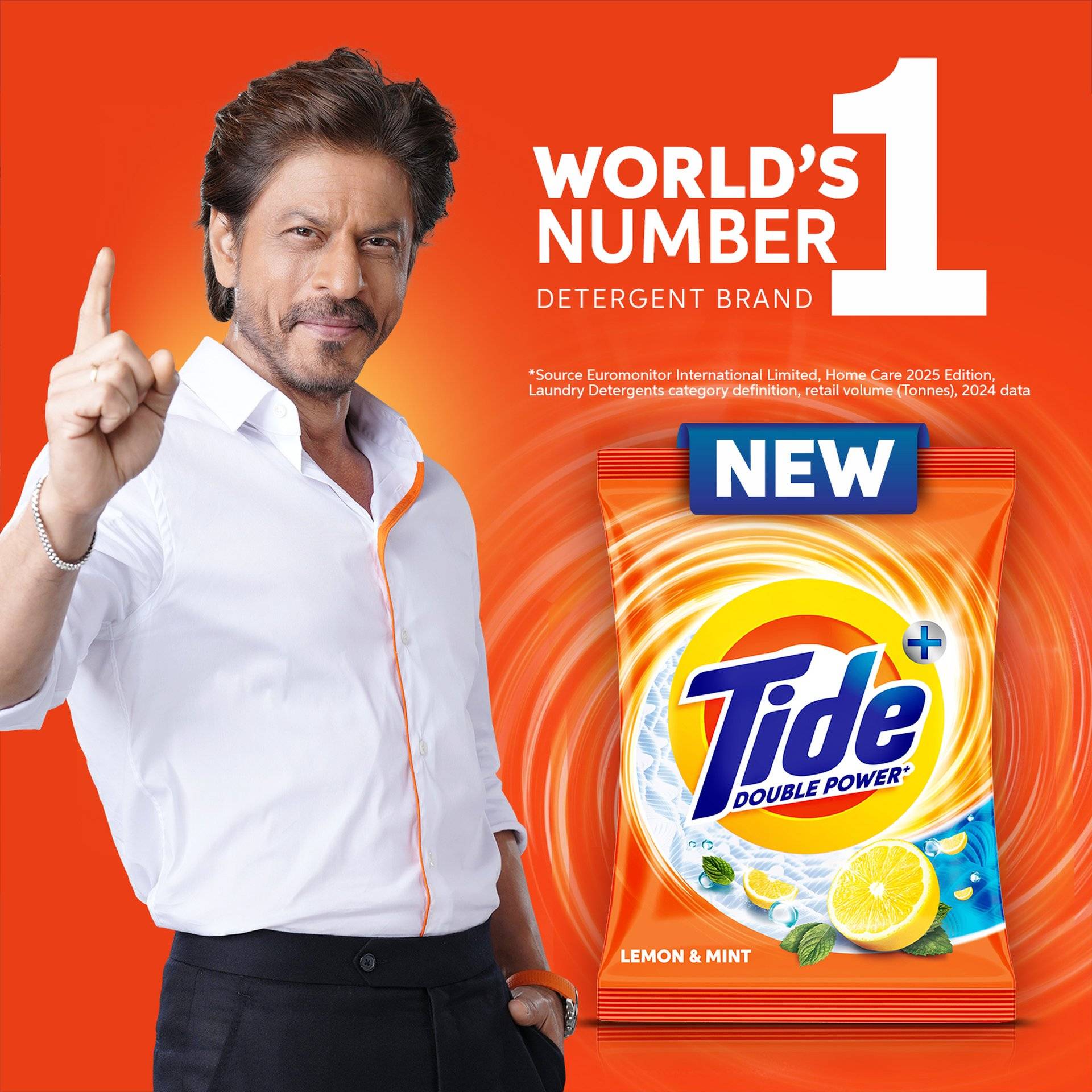 Tide Plus Detergent Washing Powder Lemon & Mint 6kg - Image 4